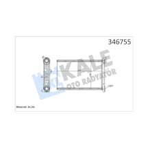 Kalorıfer - 871 - Radyatoru Bmw E87 E90 F26 F25 E84 E92 - Dpmıx-hb - E91 E81