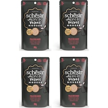 Schesir After Dark Tavuk Ve Sığır Etli Pouch Mousse Kedi Yaş Mama 80 Gr. X 4 Adet