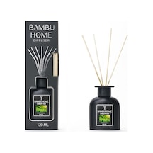 Green Tea Oda Kokusu, Reed Diffuser, 120 Ml, Bambu Çubuklar, Masa Üstü, 40-45 M² Yayılım,8-10 Hafta Etki Diğer