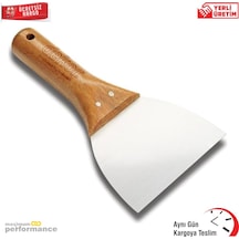 Dekor Ahşap Saplı Macun Ispatulası 10 CM Yay Çeliği N11.227