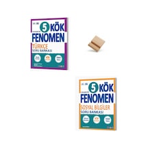 Fenomen 5. Sınıf Maarif Türkçe Ve Sosyal Bilgiler Kök Soru Bankası + Telefon Standı