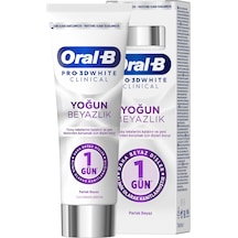 Oral-b Pro 3d White Clinical Parlak Beyaz 75 Ml 5 Adet