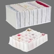 Çekmece İçi Düzenleyici Set, 30 Bölmeli Çorap Organizeri Ve 8 Bölmeli Çamaşır Düzenleyici Diğer