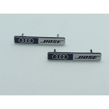 Audi Bose Hoparlör Krom Amblem