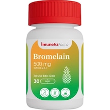 Imuneks Farma Bromelain 500 Mg Takviye Edici Gıda 30 Tablet