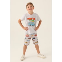 Rolypoly California Beach Kar Melanj Erkek Çocuk Bermuda Takım 5274-42954 Kar Melanj