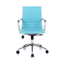 Aykanoffice Aykan Ofis Riva Mavi Çalışma Koltuğu