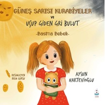 Güneş Sarısı Kurabiyeler Ve Uçup Giden Gri Bulut
