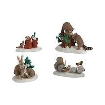 Department 56 Köy Dostu Komşular İçin Aksesuarlar Aksesuar Heykelcik