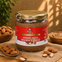 Adress Fındık Şekersiz Doğal Badem Ezmesi 350 G