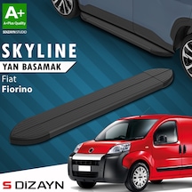 S-dizayn Fiat Fiorino Skyline Siyah Yan Basamak 173 Cm 2008 Üzeri A+ Kalite