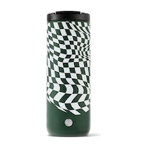 Starbucks® Paslanmaz Çelik Damalı Yeşil Termos 473 ml - Yeşil