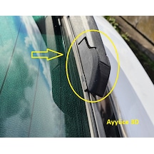 Ayyüce 3d, Opel Astra J Opc Arka Silecek Kapağı, Siyah Renk