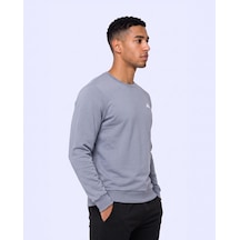 Kappa Tanner Erkek Gri Regular Sweatshirt