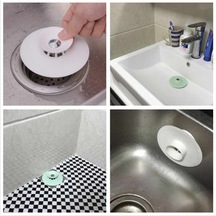 Vakumlu Lavabo Süzgeci - Tahliye Ve Durdurma Süzgeci 10'lu Set