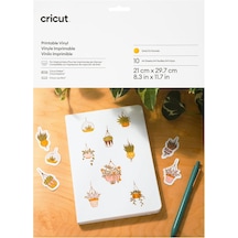 Cricut Baskılı Vinil A4 10 Adet