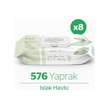 Giggles Yeşilçay Islak Havlu 72 x 8 Adet 576 Mendil