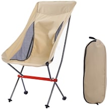 Açık Kamp Plaj Taşınabilir Ultra Hafif Alüminyum Alaşımlı Katlanır Sandalye