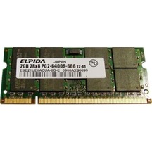Elpida EBE21UE8ACUA-8G-E 2 GB DDR2 800 MHz CL6 Ram