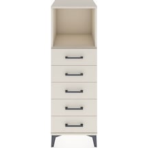 Hyperion Dolap Tek Raflı 5 Çekmeceli 44x44x134 Aytaşı-aytaşı Aytaşı