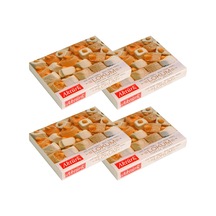 Aktürk Lokum Sade Ve Beyaz Fındıklı 750 Gr X 4 Adet