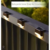 Waterproof Solar Merdiven Lambası 4 Adet (549768337)
