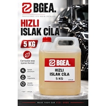 Bgea Hızlı Islak Cila 5 Kg Carnauba Wax İçeren Oto Cilası