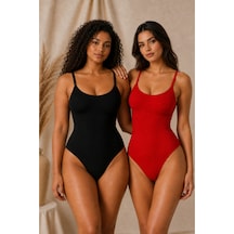 Fit Women Kadın 2 Beden 2 Li ı Korse Krem