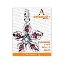 Demogorgon Büyük Sallantılı Charm Asafaccessory Kırmızı