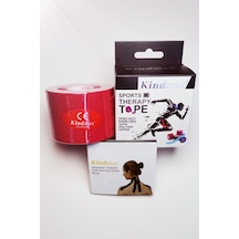 Kindmax Kinesiology Tape  Bandı Kırmızı 5 CM x 5 M