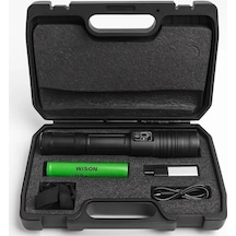 Krt Wıson Ws-1175 5500 Lümen 22000mah Fener Çok Renkli
