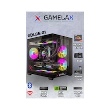 Gamelax GÖLGE-01 AR7-5700X 16 GB 1 TB SSD 8 GB RTX5060 Free Dos Masaüstü Bilgisayar