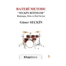 Bateri Metodu: Seçkin Ritimler - Başlangıç Orta ve İleri Seviye - Güner Seçkin - Cinius