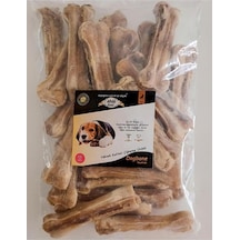 12 Cm Naturel Pres Kemik 25'li Torba Çiğneme Kemiği Köpekler İçin