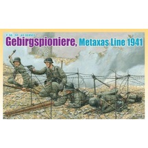 1/35 Gebirgspioniere Metaxas Hattı 1941 Asker Figür Maketi, Dragon 6538