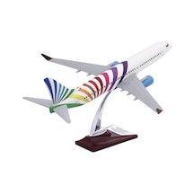 Zekupp - Maket Uçak - Boeing 737-800 1/100 - RENKLİ ÖZEL TASARIM Model Uçak