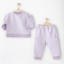 Andywawa Ac25100 Bebek Takım 2 Pcs Set Sweet Penguın Lila