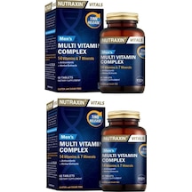 Multivitamin Mineral Complex For Men 60 Tablet X2 Adet