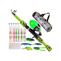 Pazly 1.2m Çocuk Olta Kamışı Ultra Hafif + Olt Seti + Yemler + Tackle Çantası