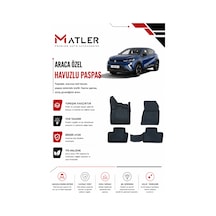 Renault Captur 2026 Model 4d Ekstra Havuzlu Paspas