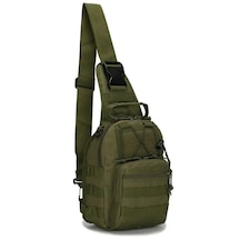 Armygreen-taktik Omuz Çantaları Askeri Seyahat Yürüyüş Sırt Çantası Erkekler Göğüs Askılı Çanta Spor Molle Ordu Kamp Avcılık Balıkçılık