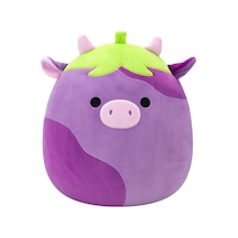 Squishmallows Patlıcan İnek Frederick 30cm Cr07969 Renkli
