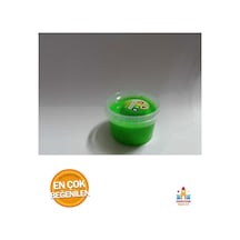 Yeşil Slime Oyuncak: Yumuşak Ve Elastik Karışım Yeşil