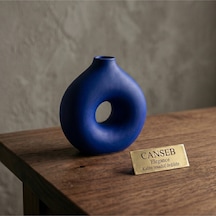 Premium - 14cm - Dekoratif Beton Vazo - Avangard - Lüks Tasarım - Özenli İşçilik 45845119