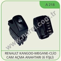 Cam Acma Kapama Anahtari Kangoo Megane Clio Pin 6