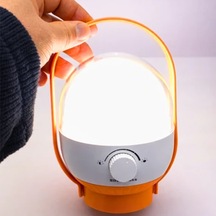 34 Led Usb Şarjlı Kamp Lambası - Ayarlanabilir Işık, 2400mah Standart