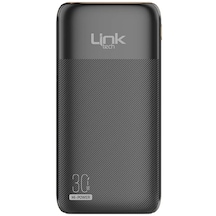 Linktech PD23 Premium PD 30 W 20000 mAh Hızlı Şarj Powerbank Siyah