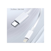 1 Metre Iphone 13 Uyumlu Usb-c To Lightning Hızlı Şarj Kablosu Data Kablosu Yeni Nesil Type-c