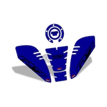 Gp Kompozit Yamaha R7 2021-2023 Uyumlu Tank Pad Seti Mavi