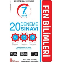 Ata Yayıncılık 7. Sınıf 20 Deneme Sınavı Fen Bilimleri